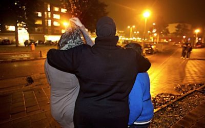 Buren weggepest Marokkaans gezin opgepakt