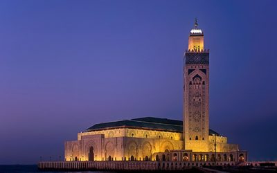 Bezoek de Hassan II-Moskee heel vroeg ! – Casablanca, Marokko
