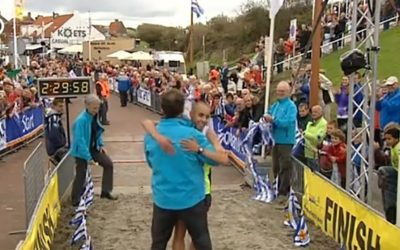 De Marokkaan Hicham El Barouki heeft de Marathon Zeeland gewonnen