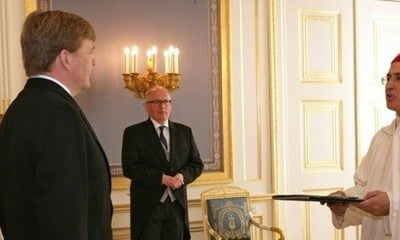 Geloofsbrieven ambassadeurs van Marokko en Pakistan