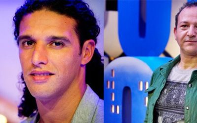 Ali B. en Najib Amhali samen in tv-bedrijf North Sea Camel