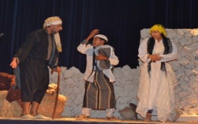 Nederlandse première Amazigh theatervoorstelling ‘Rmas’ door theatergroep Marchika in theater zuidplein