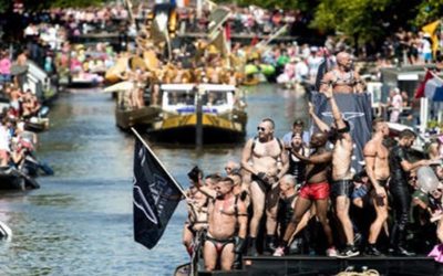 Homo’s uit Marokko op Gay Pride