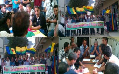 Oprichting van een nieuwe afdeling van het MAK (Beweging voor de Zelfbeschikking van Kabylie)