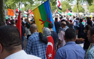 Rotterdams protest tegen geweld Gaza