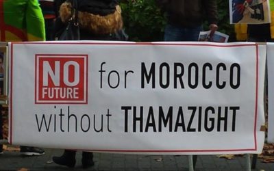 ​Europese Imazighen demonstreren in Brussel