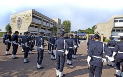 Marokkaanse politie in Antwerpse straten