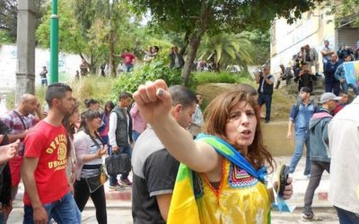 Arrestatie directrice internationale Amazigh organisatie
