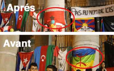 Vlaggenintolerantie op Brussels Beursplein