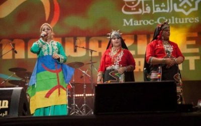 NOORD-AFRIKA 4 Hetze tegen zangeres om Amazigh vlag