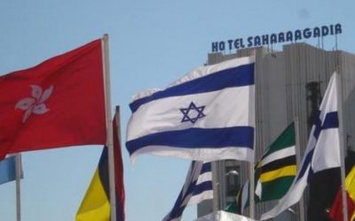 Marokko rechtvaardigt vlag Israël in Marrakech