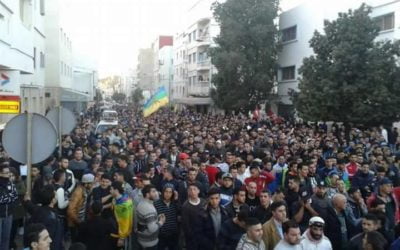 Riffijnse stad Al Hoceima blijft demonstreren