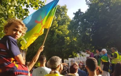 Riffijnen in EU solidair met de Rif beweging