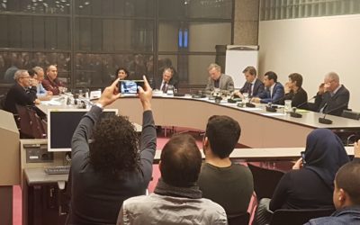NEDERLAND 1 Vader Zafzafi met commissie Buitenlandse Zaken