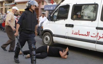 Marokkaanse politieagenten in Rusland voor WK-2018