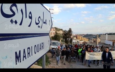 NOORD-AFRIKA 5 Bewoners Nador demonstreren al 8 jaar voor heropening grensovergang