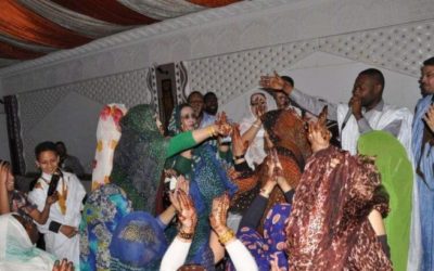 In het zuiden van Marokko worden scheidingen met een feest gevierd