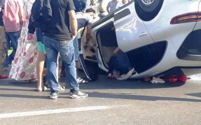 Twee Marokkaanse vrouwen en een Saoedische man ernstig gewond bij verkeersongeval