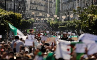 Betogingen in Algerije na vertrek Bouteflika