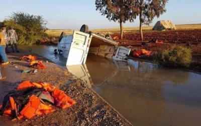 Voertuig valt in kanaal in Berkane, 19 doden