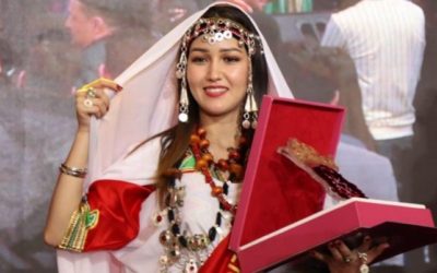 Hajar Mrabet werd zaterdag in Agadir tot Miss Amazigh 2019 gekroond